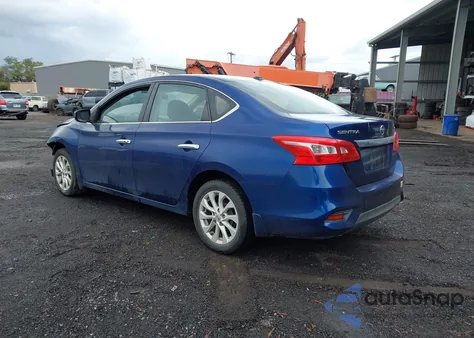 2018 Nissan Sentra Sv из США, поврежденный, VIN 3N1AB7AP1JY265443